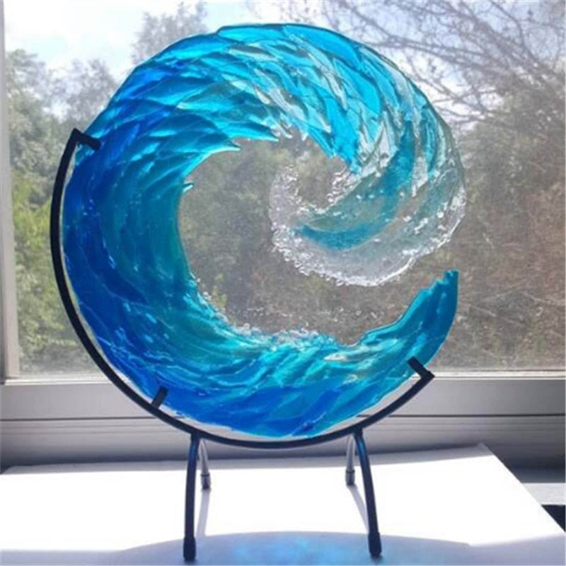 Brehn | Skulptur der Ozeanwelle - AquaWave