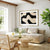 Moderne abstrakte formschöne schwarze minimalistische Wandkunst Fine Art Leinwanddrucke Bilder für moderne Wohnung Wohnzimmer Esszimmer Kunst Dekor | Brehn