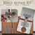 2+2 | Scharnier Reparaturplatten Set [INKLUSIVE Schrauben]