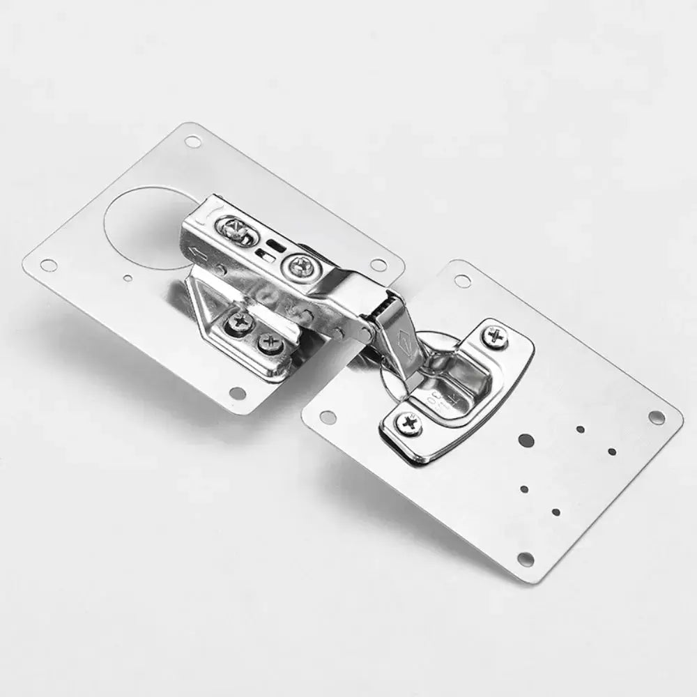 2+2 | Scharnier Reparaturplatten Set [INKLUSIVE Schrauben]