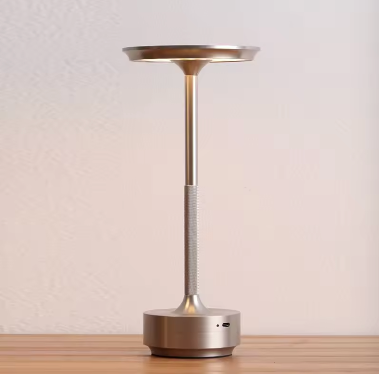 ClarityGlow Luxus Edition | Kabellose LED Tischlampe | Brehn