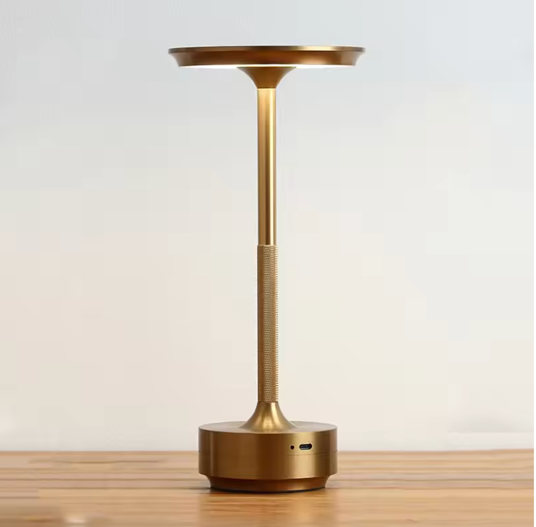ClarityGlow Luxus Edition | Kabellose LED Tischlampe | Brehn