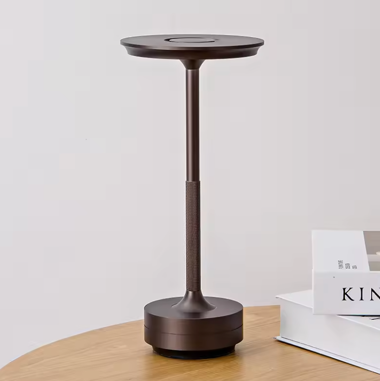 ClarityGlow Luxus Edition | Kabellose LED Tischlampe | Brehn