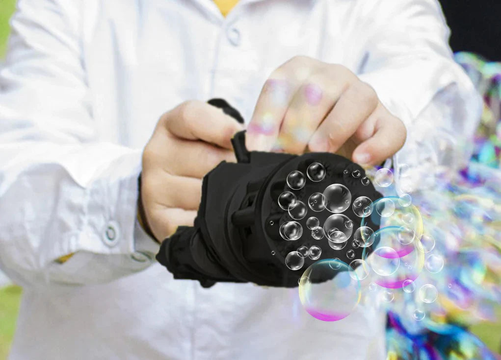 Brehn | Seifenblasen-Maschine – Elektrische Pistole für Hunderte Blasen