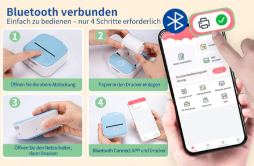 HandyPrint Drucker | Der Drucker, der in Ihre Tasche passt | Brehn