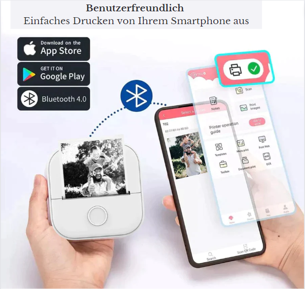 Drahtloser Thermodrucker | Brehn
