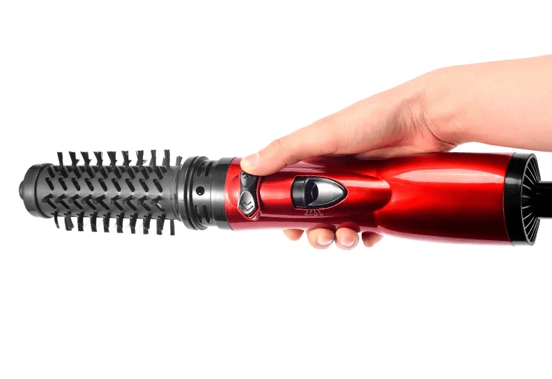 Elektrischer 3-in-1-Haarstyler mit Föhn-, Bürsten- und Lockenstabfunktion