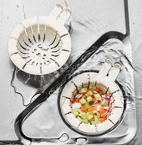 Küchenspüle und Beckensieb