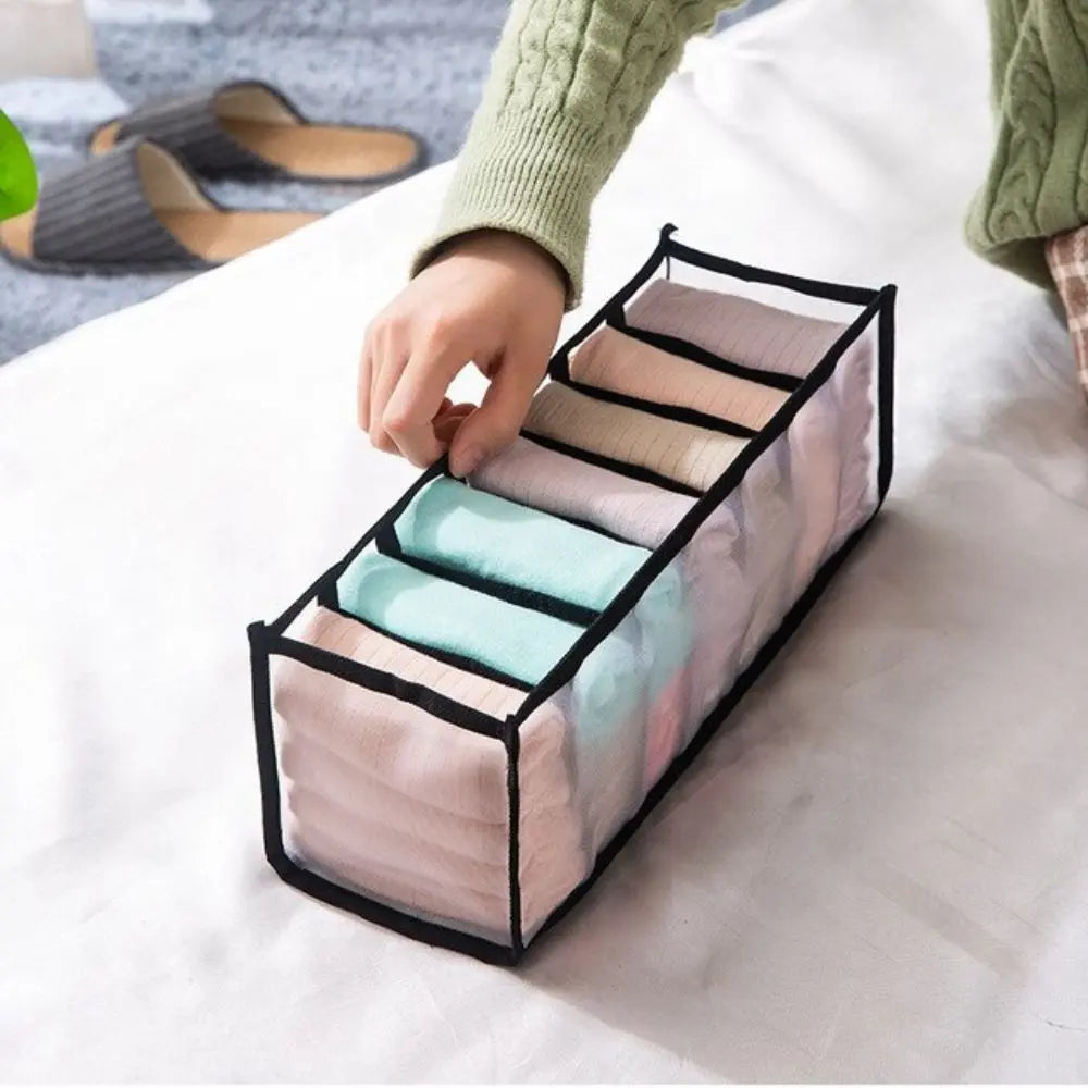 Schubladen-Organizer-Set — Kleidungsspeicherung für ordentliche Schubladen