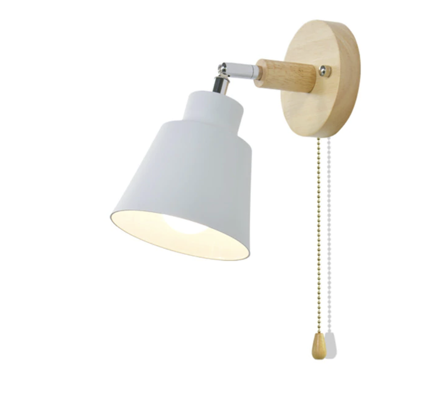 Wandleuchte mit Zugschalter - TwistGlow | Brehn