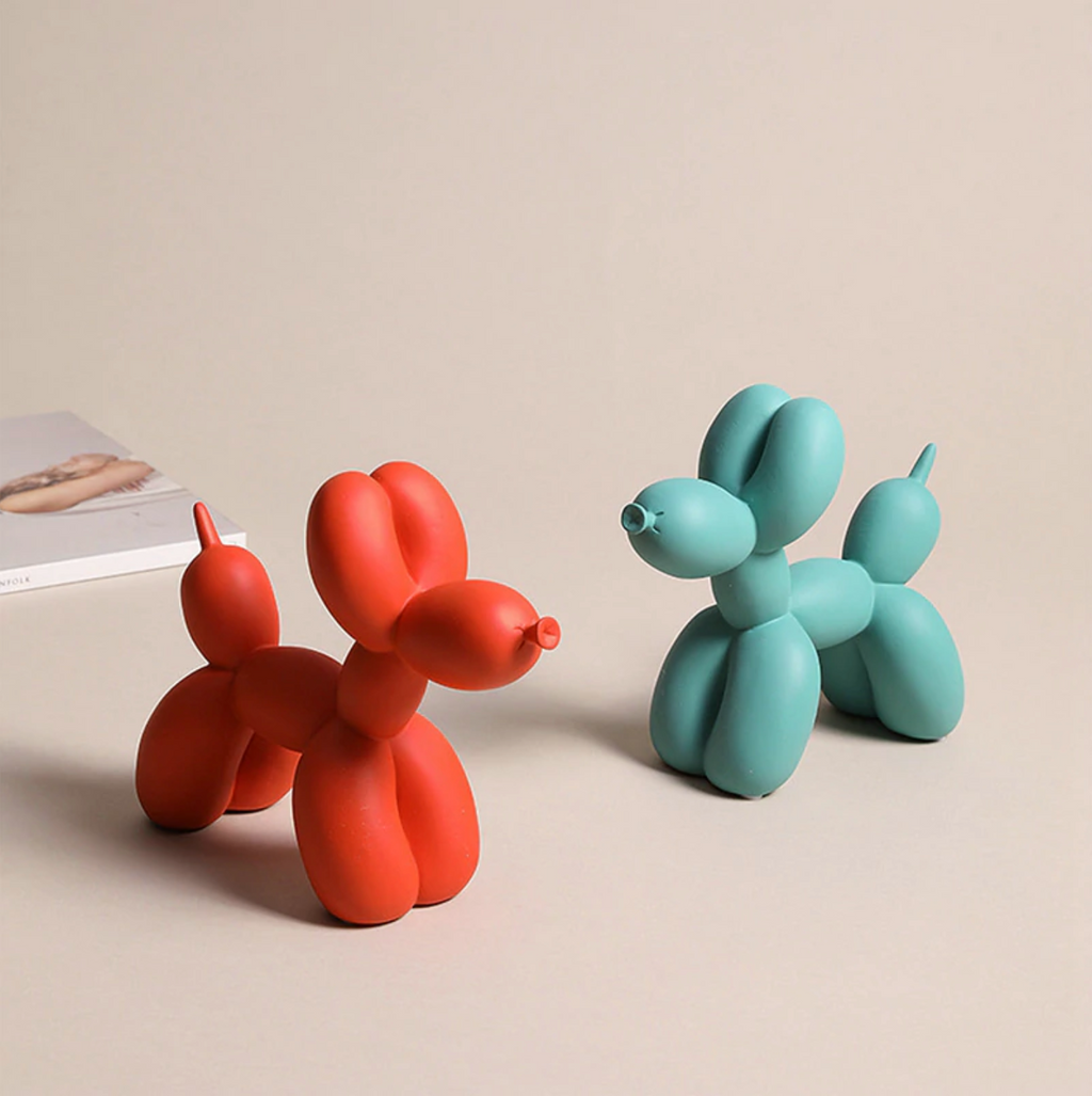 Brehn | BalloonDog Lebendige Hundeskulptur | Pop-Art Dekoration | Moderne Wohnkultur | Handgefertigte Statue