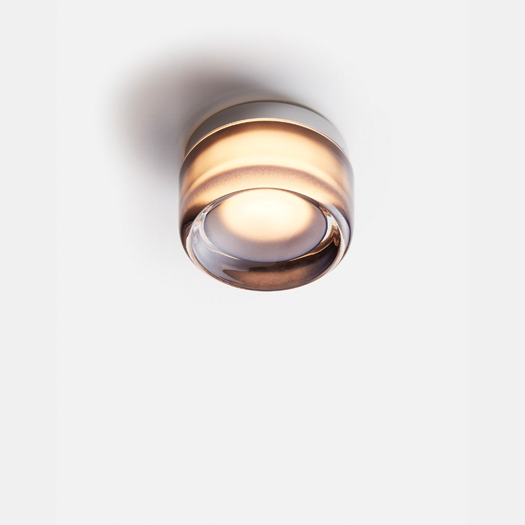 Brehn | LumièreLux - Stilvolle Dimple Wandlampe aus Metall und Glas