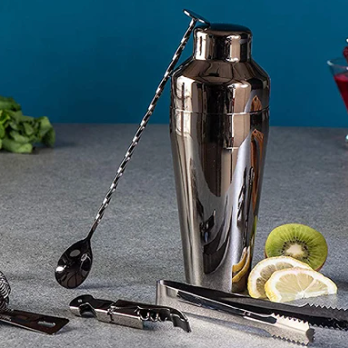Stirré Elite Cocktail Set – Luxus Metall Bar Set Essentials | Brehn