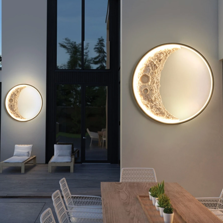 Crescent Moon Wandlampe Brehn