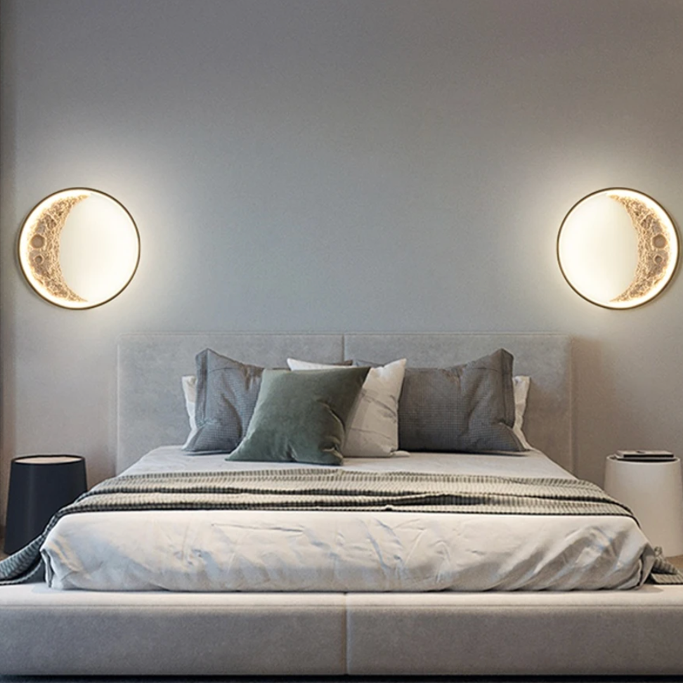 Crescent Moon Wandlampe Brehn