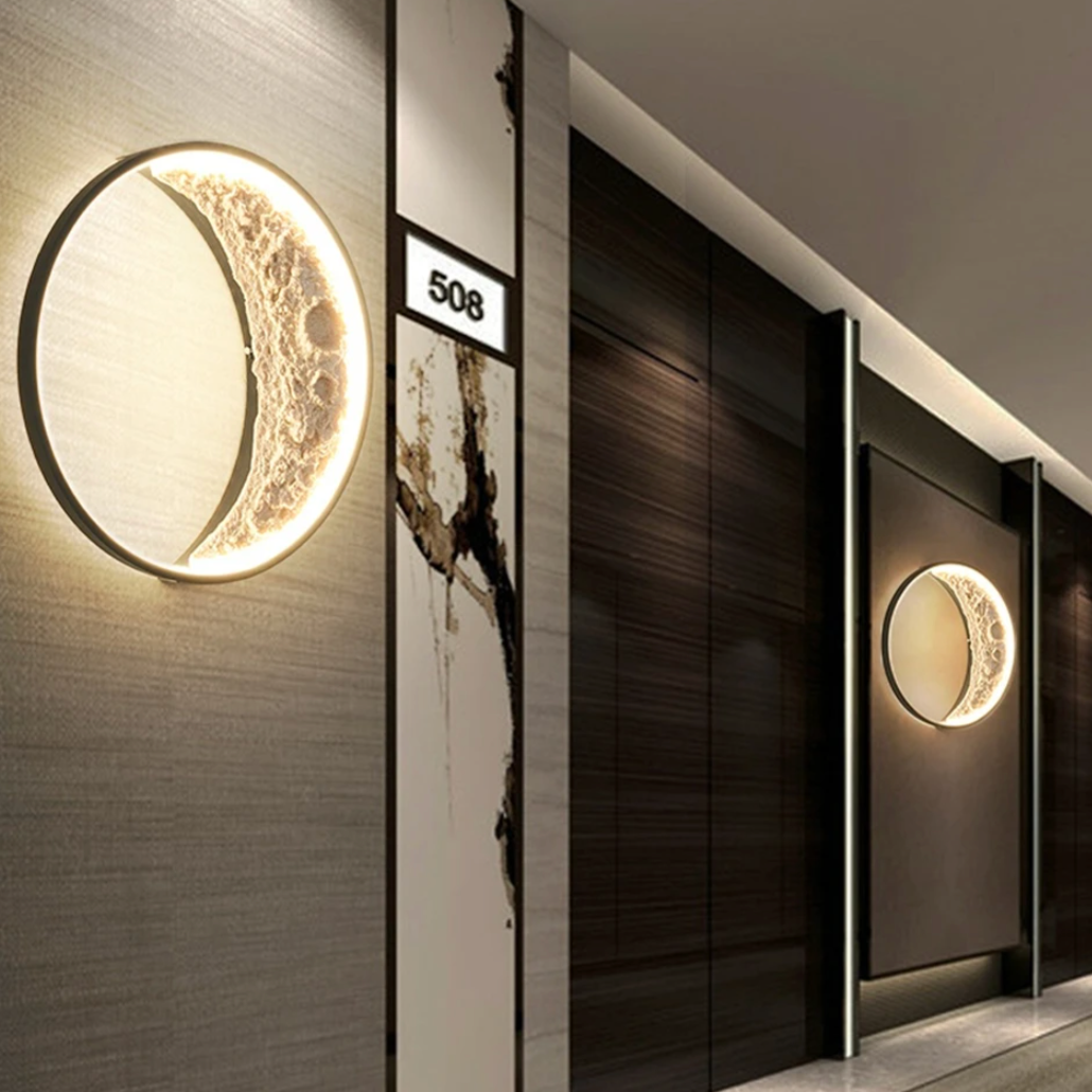 Crescent Moon Wandlampe Brehn