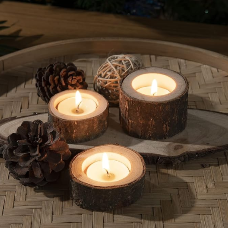 Brehn | Holzkerzenständer