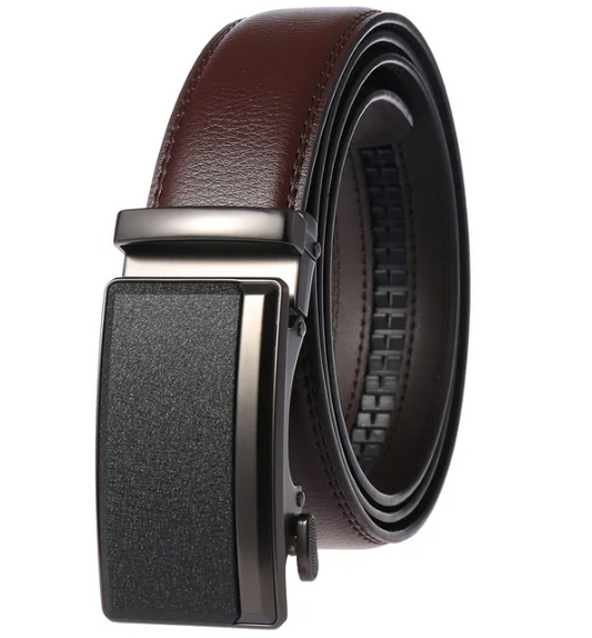 Brehn | Eleganter Luxus Herren Gürtel mit Automatischer Schnalle