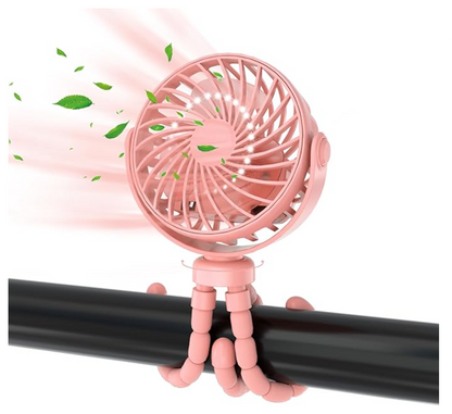 Kinderwagenventilator ohne Rotorblätter – Tragbar, Wiederaufladbar & Sicher für Babys | LittleChill CoolBreeze | Brehn