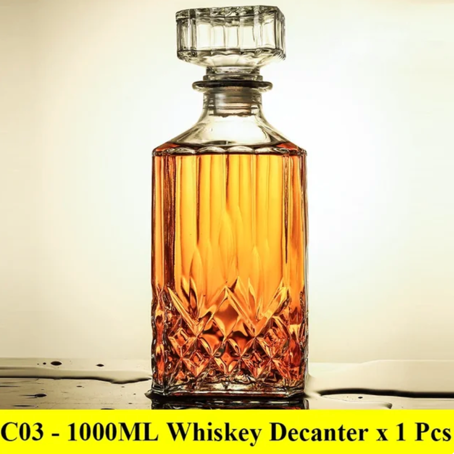 Spiritus Glas Dekanters Brehn