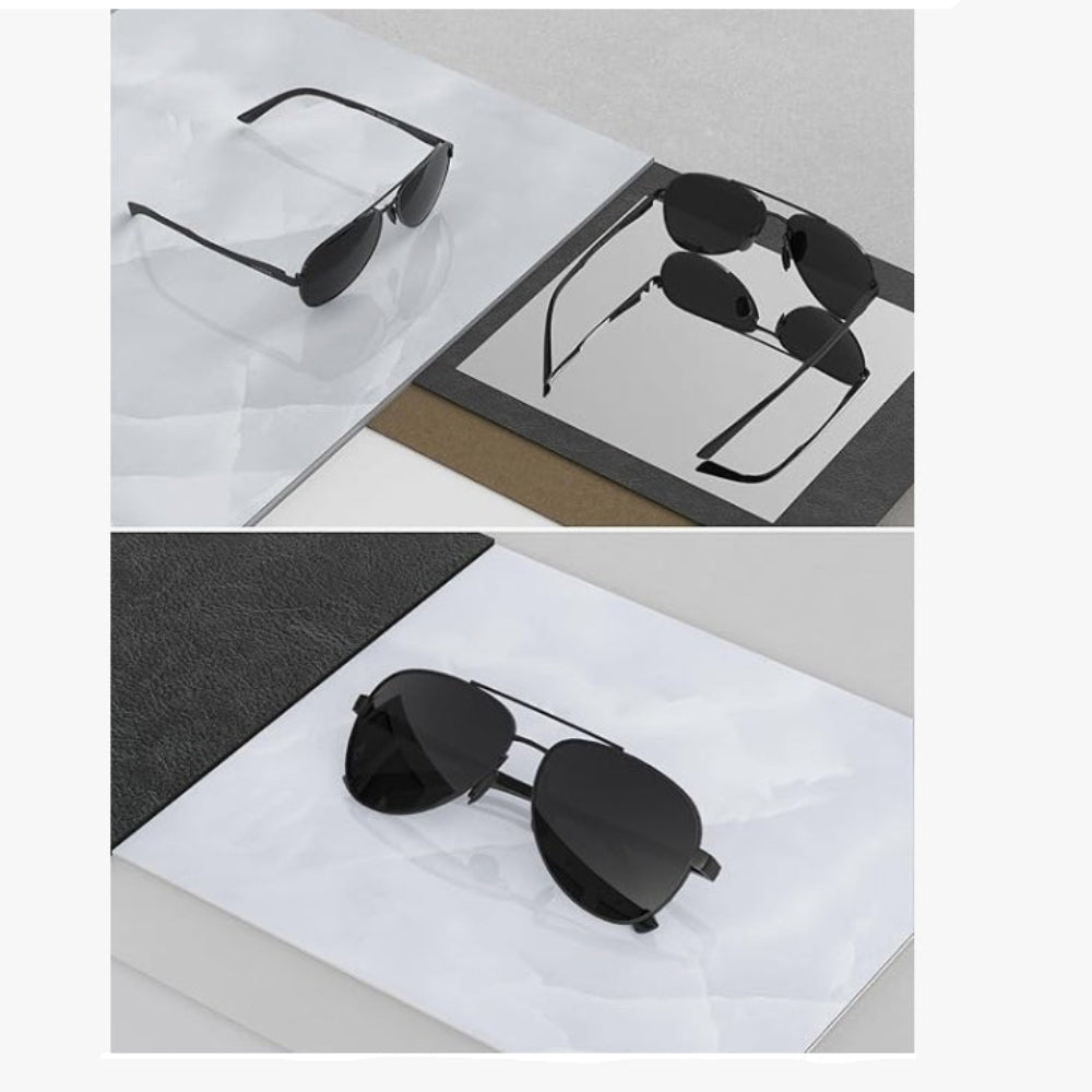 Pilotenbrille mit polarisierten Gläsern | Brehn