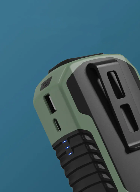 Brehn | Taschen-Powerbank mit Ventilator