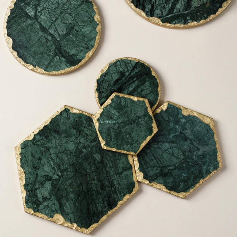 Grüne Marmorplatten Brehn