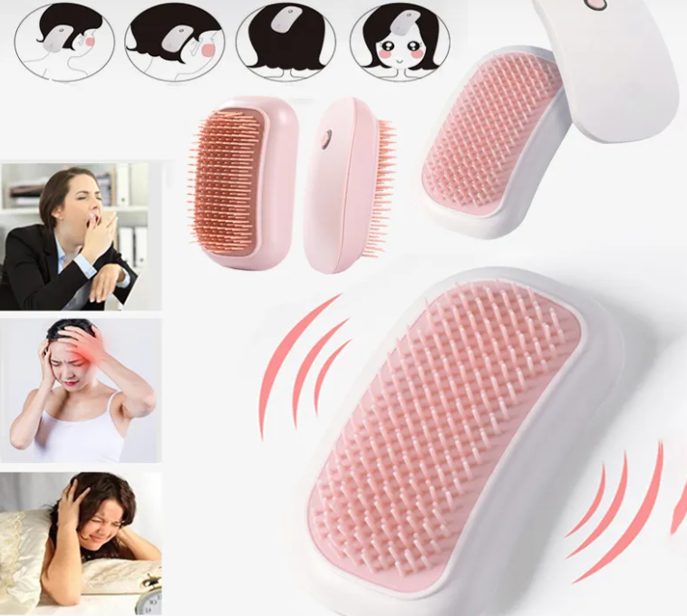 Elektrische Haarbürste | Kopfhautmassagegerät | Brehn