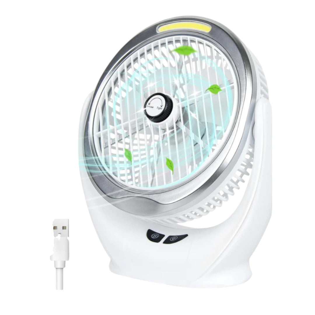 Tragbarer Kühl-USB-Desktopventilator mit starkem Luftstrom | Brehn