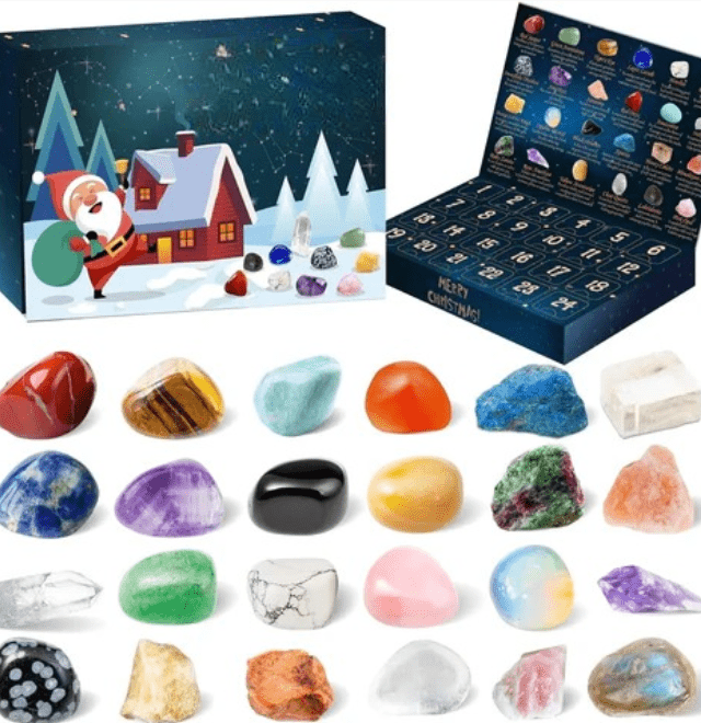 Brehn | GemMagic – Kinder Adventskalender mit 24 glänzenden Edelsteinen