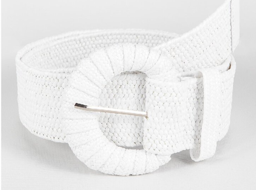 Retro-Sommergürtel für Damen mit Flechtmuster – Verstellbares Taillenaccessoire