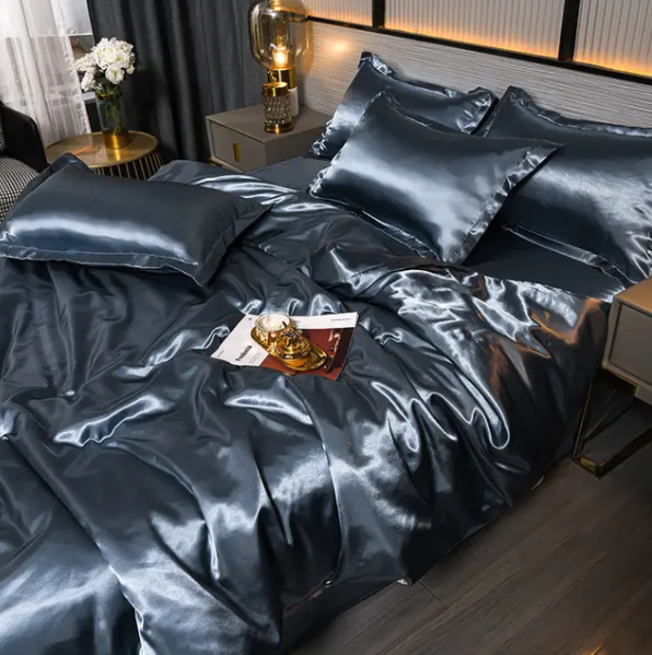 Luxuriöses Satin Bettwäsche Set