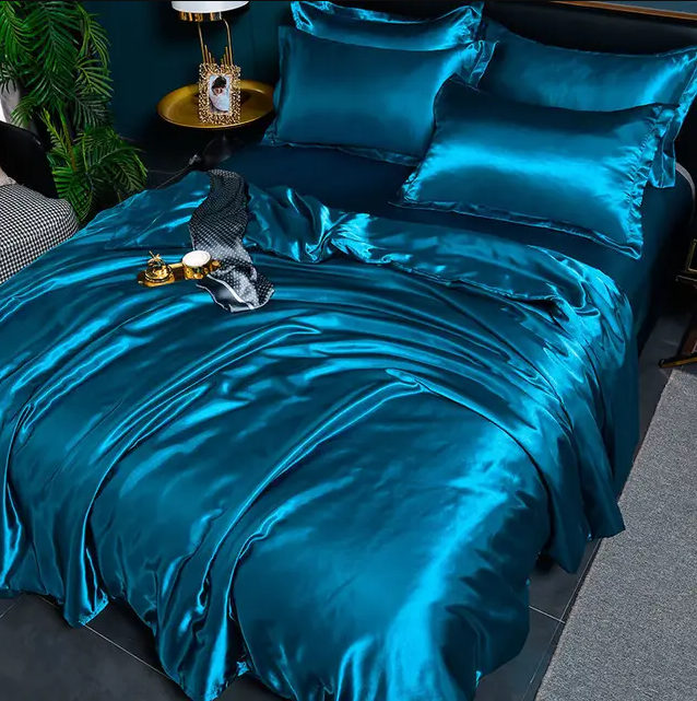 Luxuriöses Satin Bettwäsche Set
