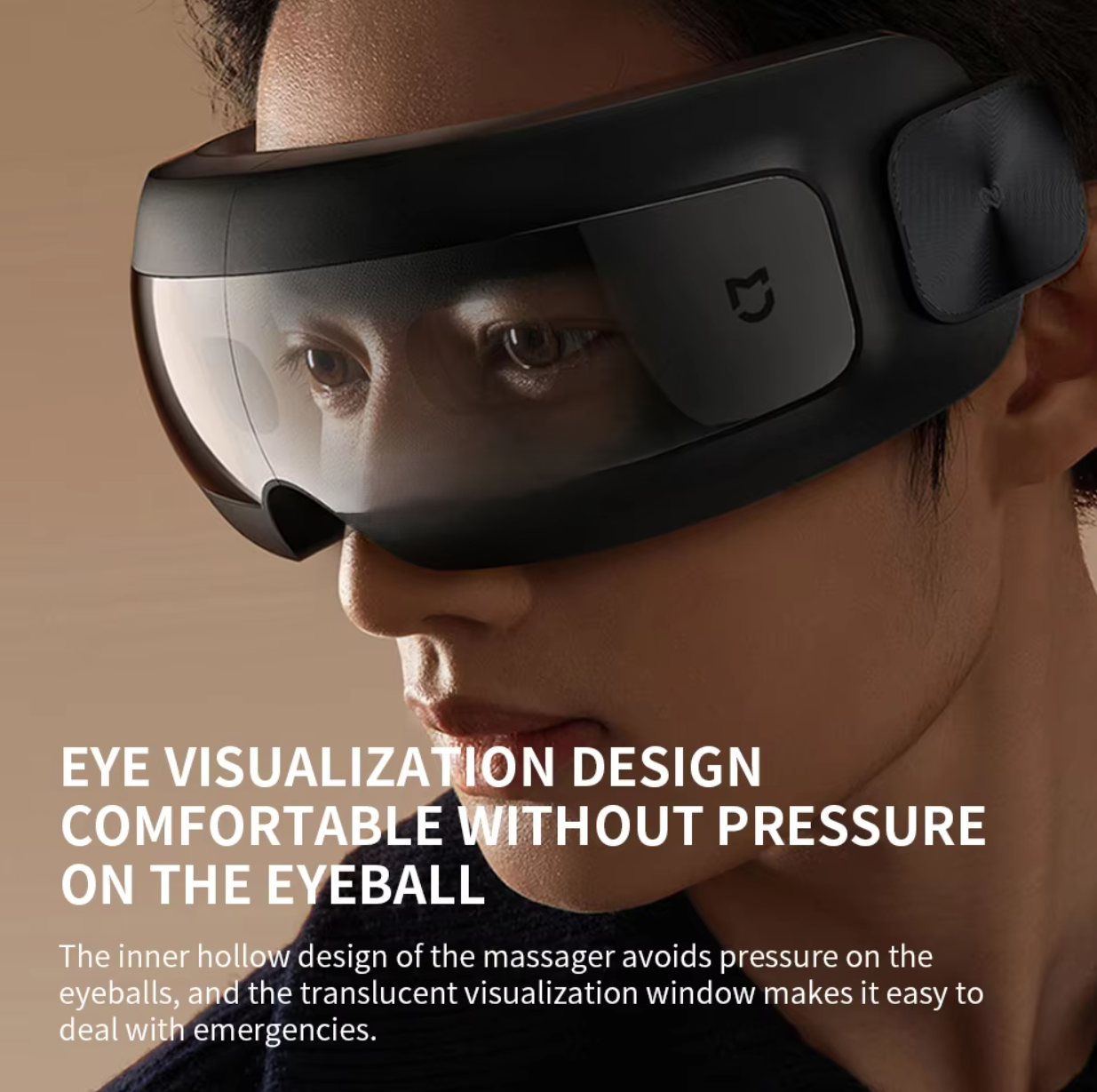 VIvolux | Smart Hot Compress Faltbarer Müdigkeits-Augensorge-Massager