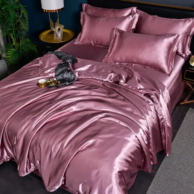 Luxuriöses Satin Bettwäsche Set