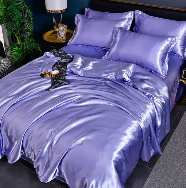 Luxuriöses Satin Bettwäsche Set