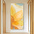 Große florale bunte abstrakte Wandkunst Fine Art Leinwanddrucke orange-gelbe Blütenposter Bilder für das Wohnzimmer Wohnkultur | Brehn