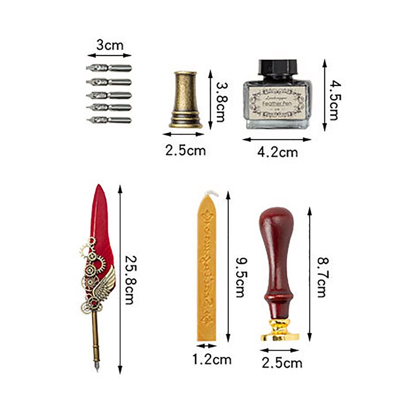 Brehn | Phoenix Feather Mechanik Kalligrafie Stift Set