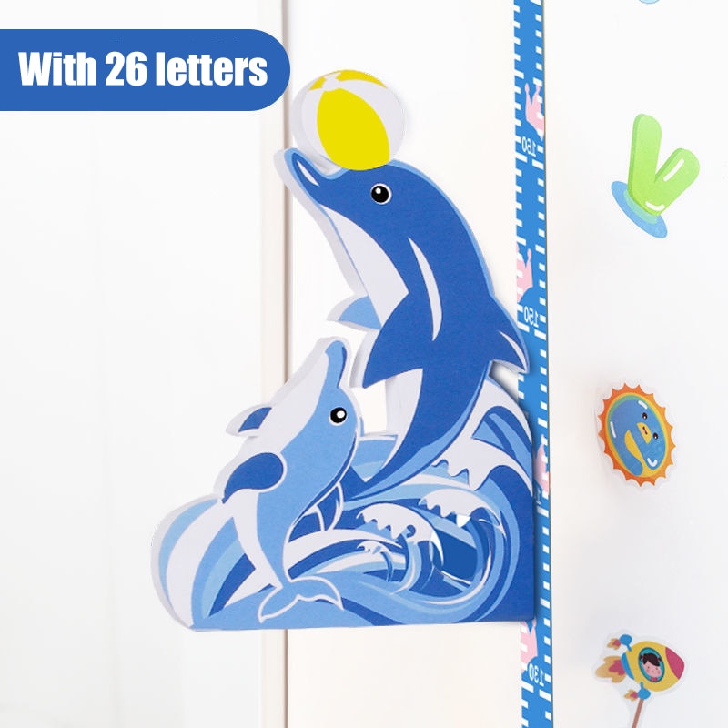 3d Cartoon Kinder Höhenaufkleber | Brehn