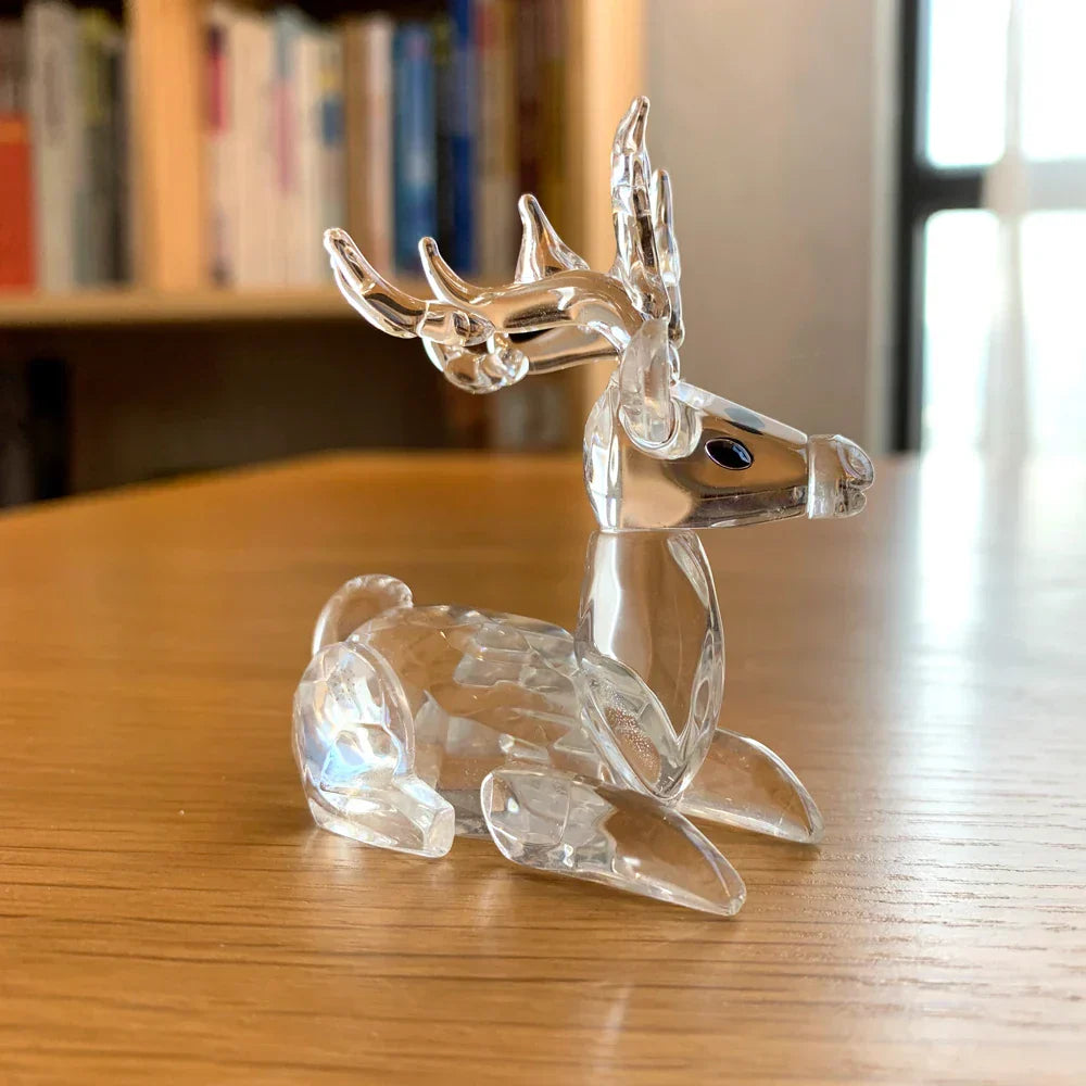 Superniedliche Tierkristallkugelfiguren