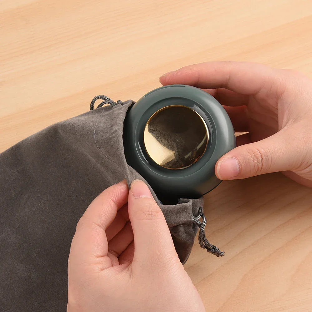 Brehn | Clip-On Body Wiederaufladbarer Taillen-Kühler Ventilator