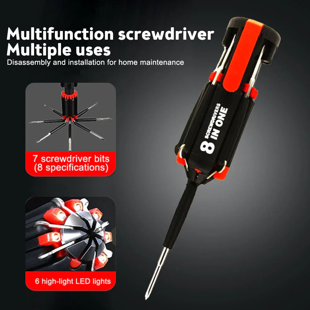 Bright Fix 8in1 LED Multi-Tool Schraubendreher | Brehn