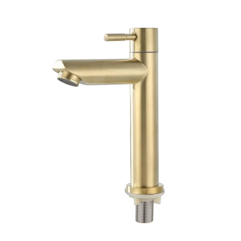Brehn | Stilvoller Luxus Edelstahl Waschbecken Wasserhahn für Badezimmer