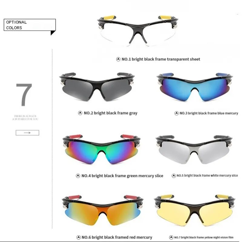 Brehn | Winddichte Fahrradsonnenbrille