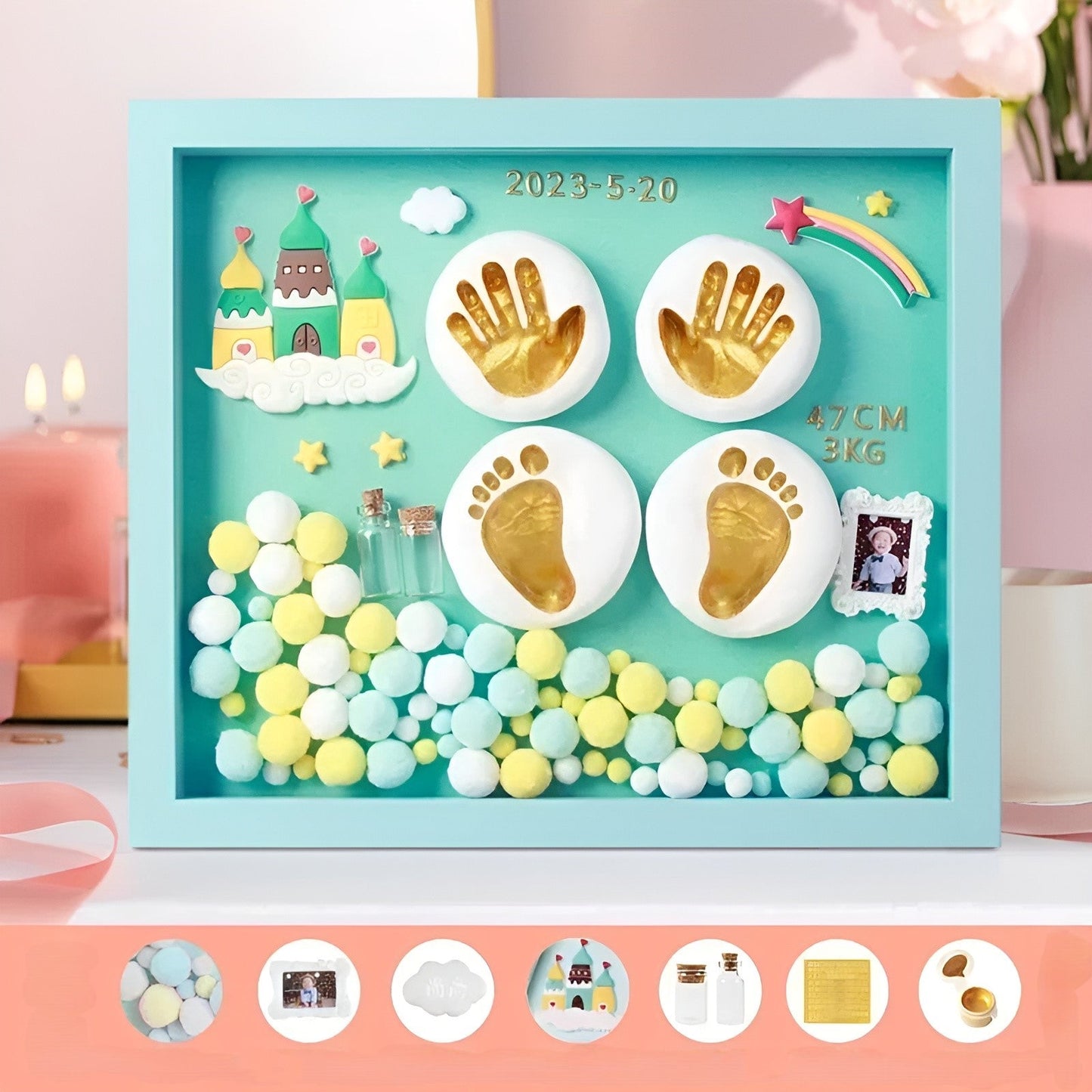 Forever Baby Story DIY Hand- und Fußabdruckset | Brehn