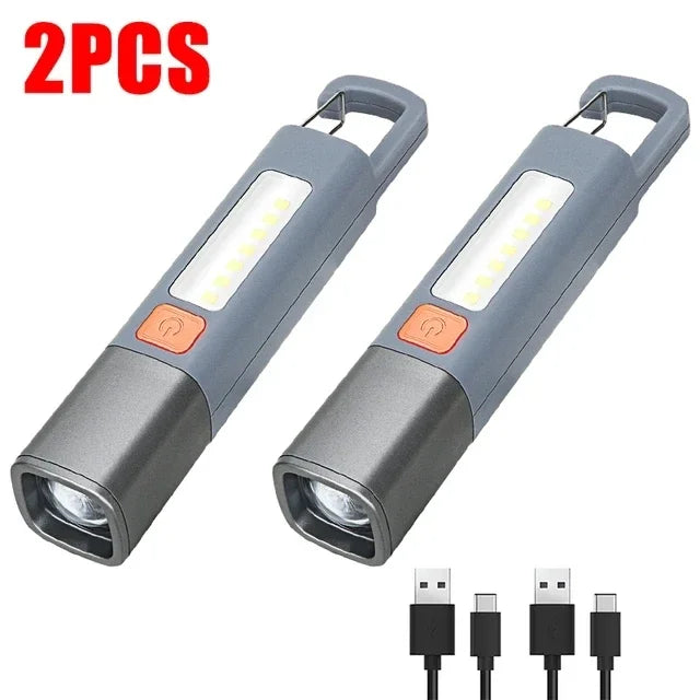 Ultra-Hell Langstrecken-USB-wiederaufladbare Taschenlampe | Brehn