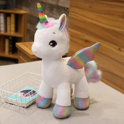 Brehn | Einhorn Plüschtiere Kinder weiches Pferd Plüschtier Geschenk für Kinder