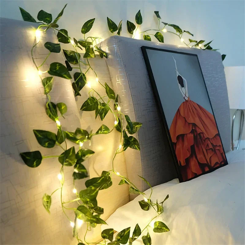 GreenGlow Lichterkette - Für eine Gemütliche Natürliche Beleuchtung | Brehn