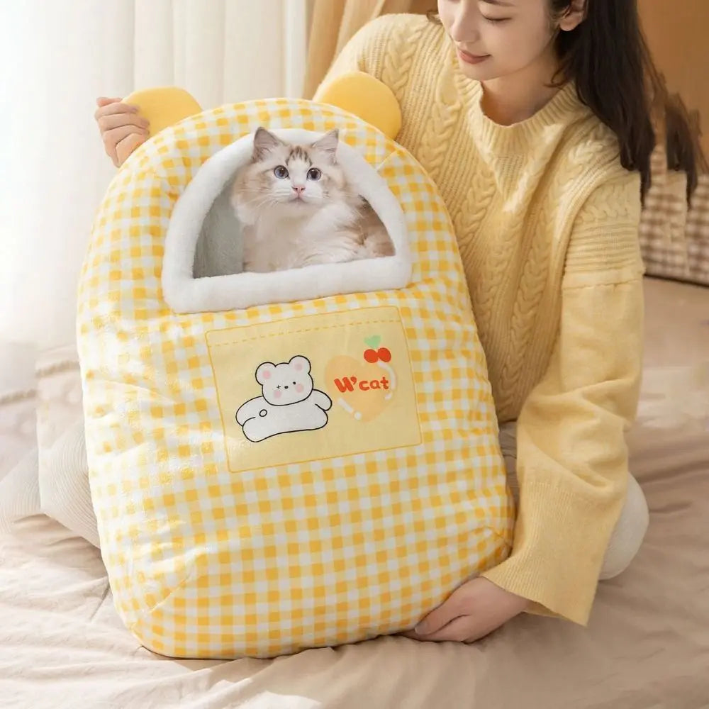 Brehn | Snuggle Dreams Bequemes Katzenbett Haus