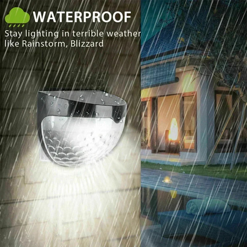 Brehn | Outdoor wasserdichte Solar-LED-Patiowandleuchte